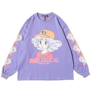 EXTREME Long Sleeve Women&#39;s Harajuku Cute Kawaii Clothes Oversized