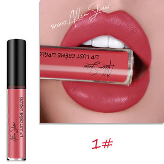 12 colors silky cream texture lip gloss lip glaze easy to color lasting moisturizing lipstick makeup