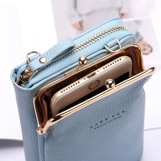 Geestock Bossa de telèfon de crossbody de dona per a cartera de dona Bosses d'espatlla petites Carteres portàtils de viatge Bosses de butxaca Cartera de monedes Bossa de targetes