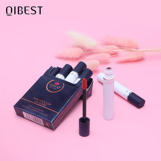 QIBEST Matte Liquid Lipstick Makeup Set Lip Makeup Set Long Lasting Lip Gloss Waterproof Lip Tint Matte Lipgloss Cosmetic Kit