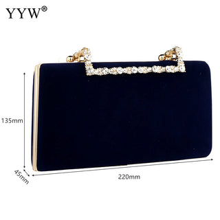 Flannelette Clutch Elegant Luxury Women Bag