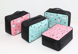 New Travel Cartoon Cosmetic Bag Portable Women Makeup Cases Large Capacity