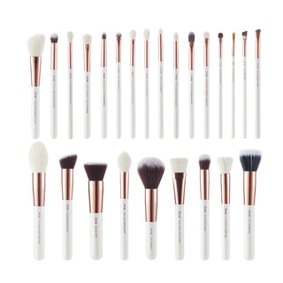 Jessup 25pcs Professional Makeup Brushes Set Natural