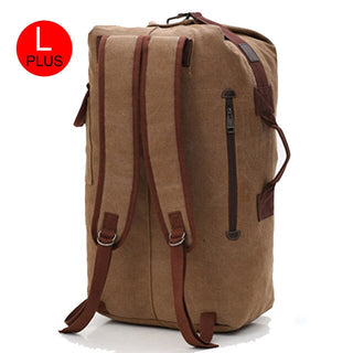 Large Man Travel Bag Mountaineering Backpack Male Luggage Canvas Bucket Shoulder Army Bags For Boys Men Backpacks mochilas XA88C