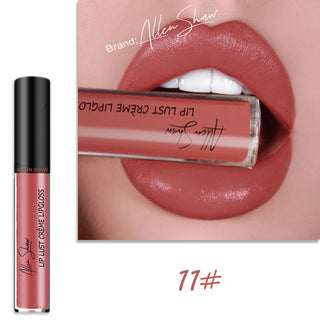 12 colors silky cream texture lip gloss lip glaze easy to color lasting moisturizing lipstick makeup