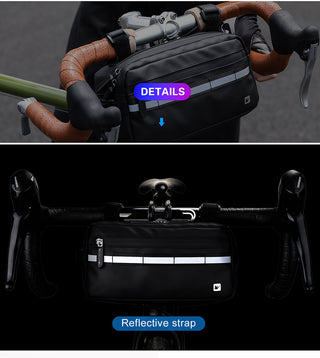 Rhinowalk Handlebar Bag Bicycle Bag Frame Pannier Bag Waterproof Multifunction Portable Shoulder Bag Cycling Bag Bike Accessorie