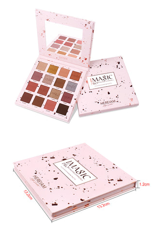 IMAGIC New Arrival Eyeshadow 16 Color Makeup Palette Matte