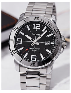 Rellotge de polsera Casio, conjunt de marca de luxe per a homes, quars, 50 m, rellotge impermeable per a homes, rellotge militar lluminós esportiu, rellotge masculí