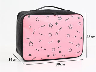 New Travel Cartoon Cosmetic Bag Portable Women Makeup Cases Large Capacity