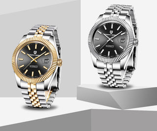 PAGANI DESIGN Luxury Men Watch Stainless Steel Waterproof Mechanical Watch Fashion Sports Watch Men Automatic Watch relogio ALODIA STORE
