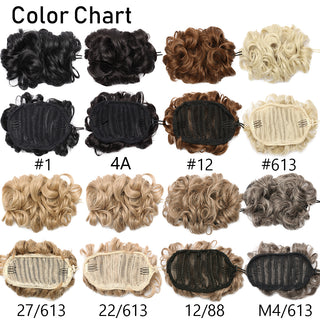 HAIRRO Synthetic Chignon Drawstring Scrunchies Elastic Band Hair Bun Straight Updo Hairpiece Synthetic Hair Natural Fake Hair