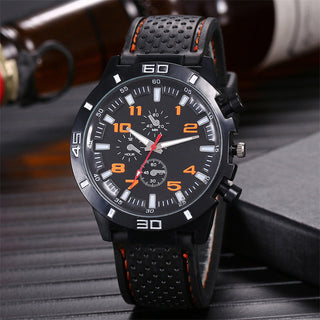 Fashion Date Quartz Men Watches Top Brand Luxury Male Clock Chronograph Sport Mens Wrist Watch Hodinky Relogio Masculino ALODIA STORE