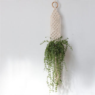 good quality plant hanger pot hanging for home garden macrame plant hanger for bacony pot hanging indoor