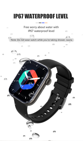 For Xiaomi Huawei Samsung 1.81 inch Bluetooth Call Smartwatch Men Support 120 Sport  2022 New Women Rotary keys Smart Watch +Box