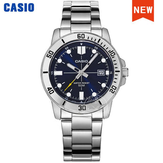 Rellotge de polsera Casio, conjunt de marca de luxe per a homes, quars, 50 m, rellotge impermeable per a homes, rellotge militar lluminós esportiu, rellotge masculí