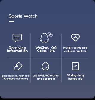 Twitch  Smart Watch Men Women Bluetooth Fitness Tracker Bracelet Sport Heart Rate Blood Pressure Kids Smartwatch for IOS Android