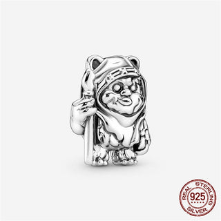 new 100% 925 sterling silver disney charm of ley 925 Chain Beaded Suitable For Ladies Original Pandora Bracelet DIY Jewelry