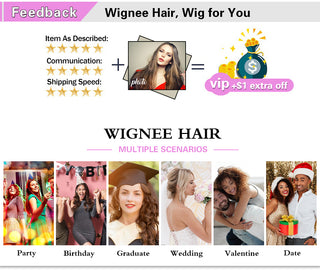 Wignee Straight Short Hair Synthetic Wigs For Women Heat Resistant Ombre Daily Soft Hair Glueless Daily Fiber Wigs Red Hair