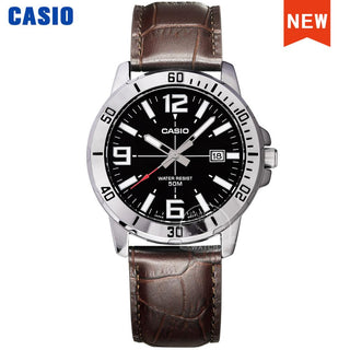 Rellotge de polsera Casio, conjunt de marca de luxe per a homes, quars, 50 m, rellotge impermeable per a homes, rellotge militar lluminós esportiu, rellotge masculí