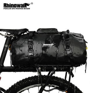 Rhinowalk 20L Waterproof Pannier Bag Multifunctional Bike Bag High Capacity Bicycle Bag Shoulder Bag Bike Accessory