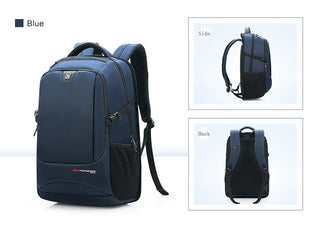 OIWAS Travel Multifunction Backpack Fashion Zipper Open Bag Men&#39;s Backpack Laptop High Quality Male Women Business Classic Bags