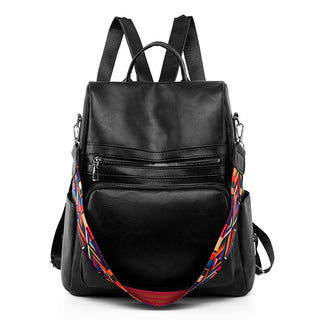 Fashion Anti-theft Women Backpacks Famous Brand High leather