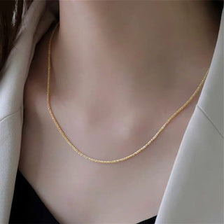 2022 Popular Silver Colour Sparkling Clavicle Chain Choker Necklace Collar For Women Fine Jewelry Wedding Party Birthday Gift