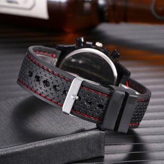 Fashion Date Quartz Men Watches Top Brand Luxury Male Clock Chronograph Sport Mens Wrist Watch Hodinky Relogio Masculino ALODIA STORE