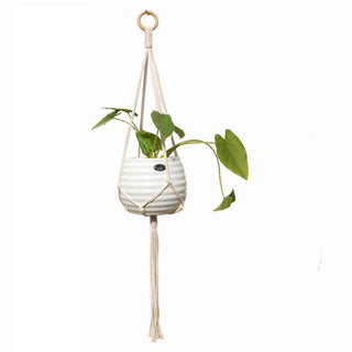 good quality plant hanger pot hanging for home garden macrame plant hanger for bacony pot hanging indoor