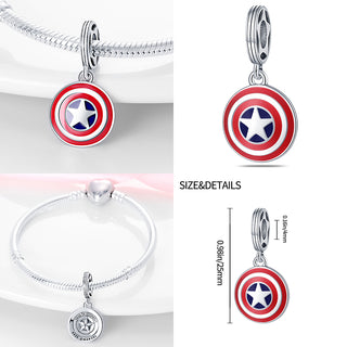 Disney Marvel Rescuer Star Charms Wars Beads For Original Pandora 925 sterling silver Bracelet Necklace Jewelry plata de ley 925