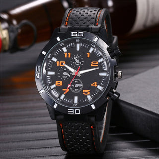 Fashion Date Quartz Men Watches Top Brand Luxury Male Clock Chronograph Sport Mens Wrist Watch Hodinky Relogio Masculino ALODIA STORE
