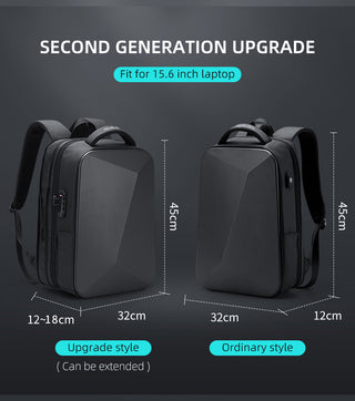 Fenruien Brand Laptop Backpack Anti-theft Waterproof School Backpacks USB Charging Men Business Travel Bag Backpack New Design