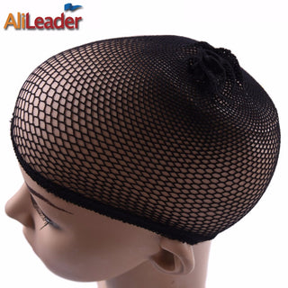 Black Wig Cap Hairnet For Wigs Making Streching Mesh Wig Cap For Women Wig Liner Accessories1/2/5pcs