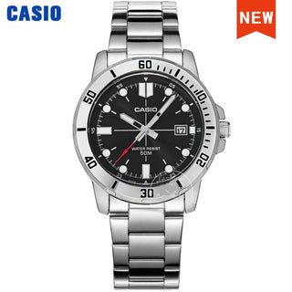 Rellotge de polsera Casio, conjunt de marca de luxe per a homes, quars, 50 m, rellotge impermeable per a homes, rellotge militar lluminós esportiu, rellotge masculí