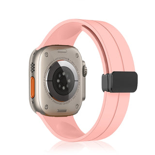 Corretja magnètica per a Apple Watch Ultra Band 44mm 45mm 49mm 40mm 41mm 42mm 38mm 45mm Polsera de silicona iWatch Series 7 8 se 6 5 3