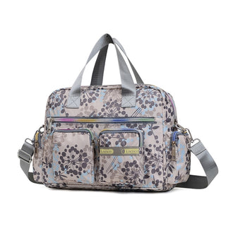 Ladies LargeCapacity Waterproof Tote Bag Flower