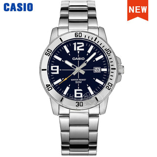 Rellotge de polsera Casio, conjunt de marca de luxe per a homes, quars, 50 m, rellotge impermeable per a homes, rellotge militar lluminós esportiu, rellotge masculí