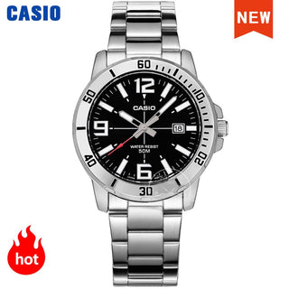 Rellotge de polsera Casio, conjunt de marca de luxe per a homes, quars, 50 m, rellotge impermeable per a homes, rellotge militar lluminós esportiu, rellotge masculí