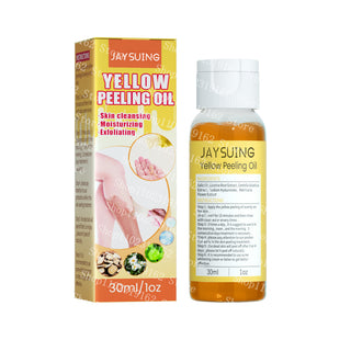 30ml Yellow Peeling Oil Strong Exfoliating Solution Bleaching Dark Skin Spots Blackheads for Body Face Skin Care Beauty