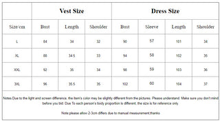 Korean Fashion Casual Two Piece Set Women Elegant Loose Vest CropTops + Long Sleeve Slim Shirt Dress Woman Femme 2 Piece Outfits