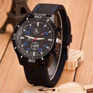Fashion Date Quartz Men Watches Top Brand Luxury Male Clock Chronograph Sport Mens Wrist Watch Hodinky Relogio Masculino ALODIA STORE