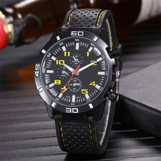 Fashion Date Quartz Men Watches Top Brand Luxury Male Clock Chronograph Sport Mens Wrist Watch Hodinky Relogio Masculino ALODIA STORE