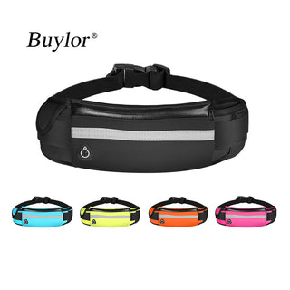 Buylor Sports Waist Pack Men Belt Pouch Women Running Belt Waist waterproof