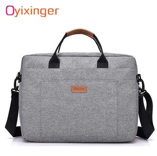 Men Canvas Business Briefcase Office Travel Messenger Large Tote Women&#39;s Computer Work Bag Business Trip File Package Laptop Bag