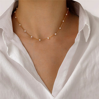 2022 Popular Silver Colour Sparkling Clavicle Chain Choker Necklace Collar For Women Fine Jewelry Wedding Party Birthday Gift