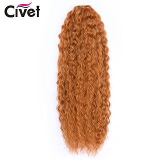 Pell sintètic Ariel Curl Water Weave Passion Twist Trenes de ganxet Extensions de cabell Ombre Blonde Pink Trend Hair Per a dones